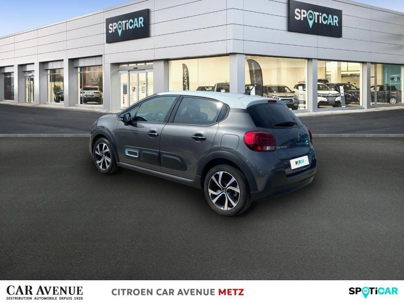 Occasion CITROEN C3 1.2 PureTech 110ch S&S ELLE 2022 Gris Platinium (M) - Blanc Opale 12890 € à Metz