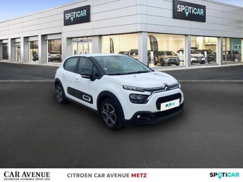 Occasion CITROEN C3 1.2 PureTech 110ch S&S Feel Pack 124g 2021 Blanc Banquise (O) 10140 € à Metz