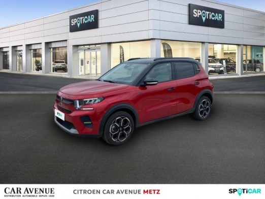 Occasion CITROEN C3 Electrique 113ch, autonomie confort, MAX 2024 Rouge Elixir (S) 21 690 € à Metz