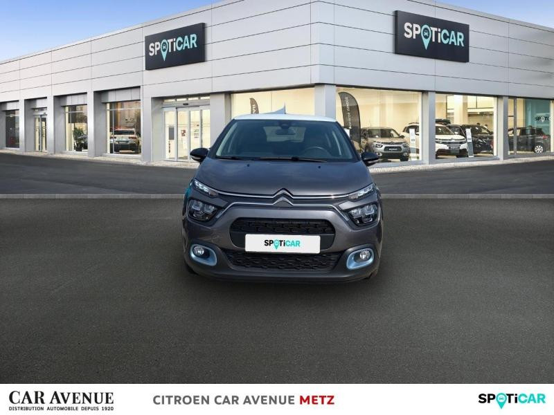 Occasion CITROEN C3 1.2 PureTech 110ch S&S ELLE 2022 Gris Platinium (M) - Blanc Opale 12890 € à Metz