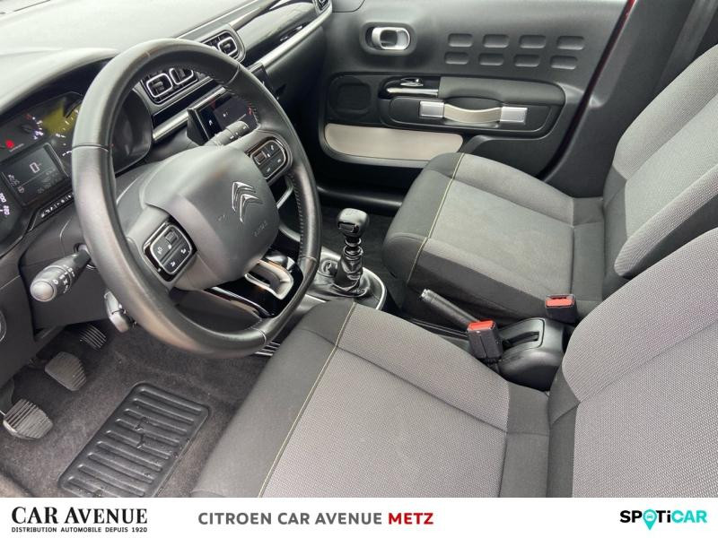 Occasion CITROEN C3 1.2 PureTech 110ch S&S Shine 2020 Rouge Elixir (S) - Noir Onyx 10290 € à Metz