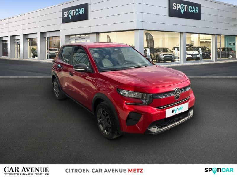 Occasion CITROEN C3 Electrique 113ch, autonomie confort, YOU 2025 Rouge Elixir (S) 23900 € à Metz