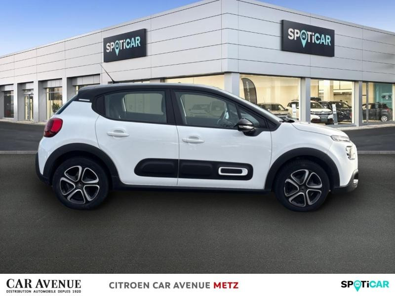 Occasion CITROEN C3 1.2 PureTech 83ch S&S Feel Pack 2021 Blanc Banquise (O) - Noir Onyx 9240 € à Metz