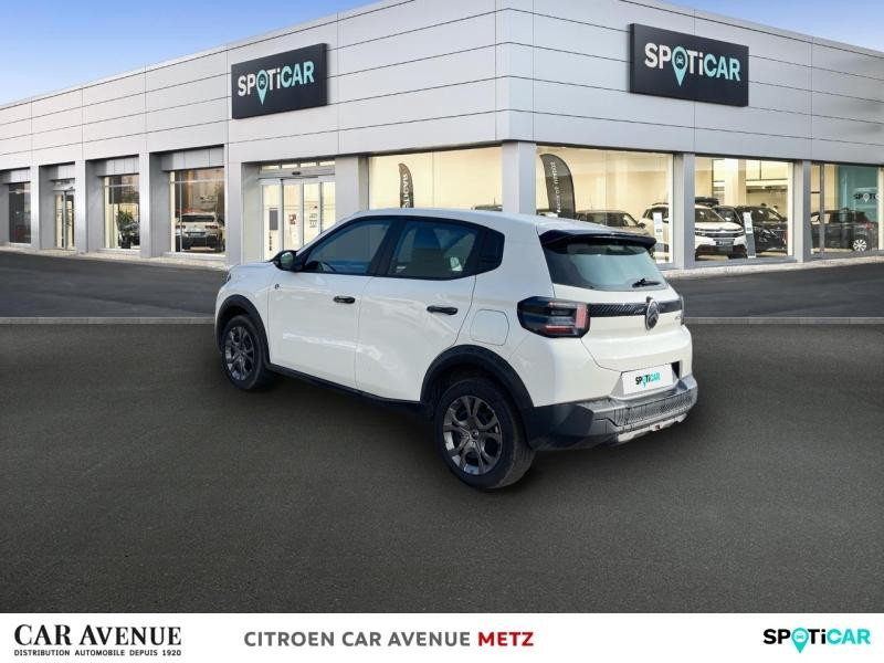 Occasion CITROEN C3 Electrique 113ch, autonomie confort, YOU 2024 Blanc Banquise (O) 17790 € à Metz
