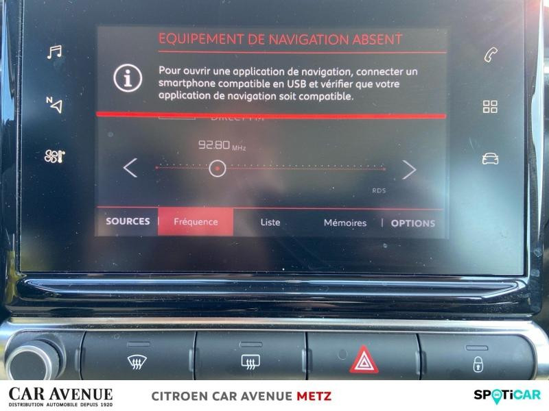 Occasion CITROEN C3 1.2 PureTech 83ch S&S Feel Pack 2021 Blanc Banquise (O) - Noir Onyx 9940 € à Metz