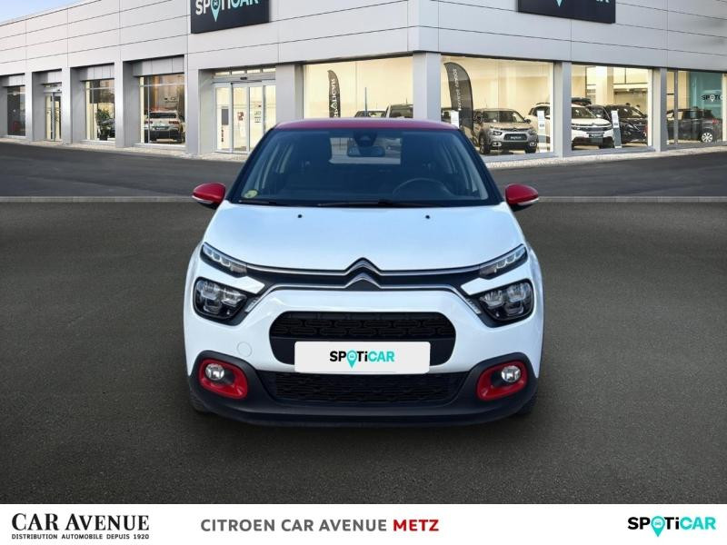 Occasion CITROEN C3 1.5 BlueHDi 100ch S&S Shine Business E6.d 2022 Blanc Banquise (O) - Rouge Aden 11890 € à Metz