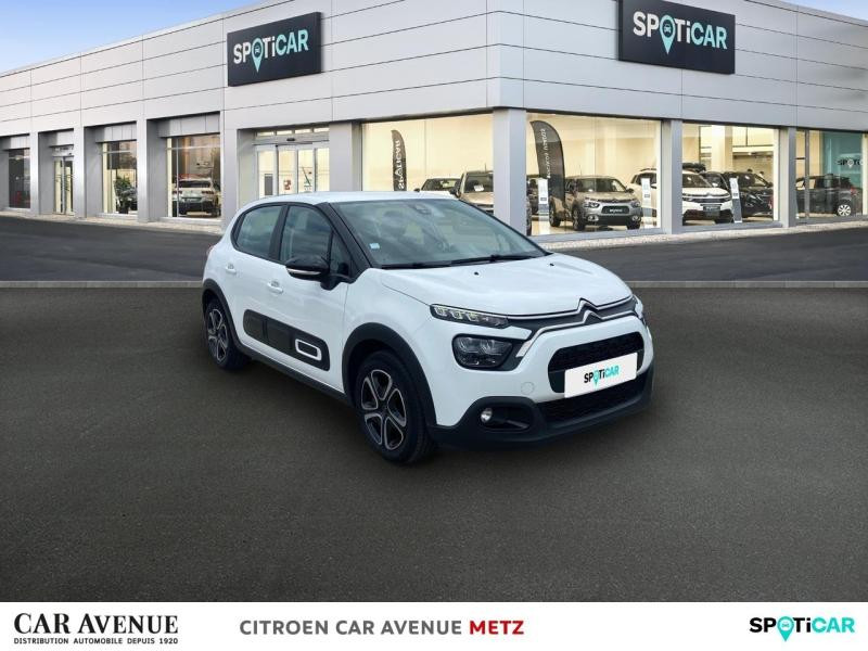Occasion CITROEN C3 1.2 PureTech 110ch S&S Feel Pack 124g 2021 Blanc Banquise (O) 9840 € à Metz
