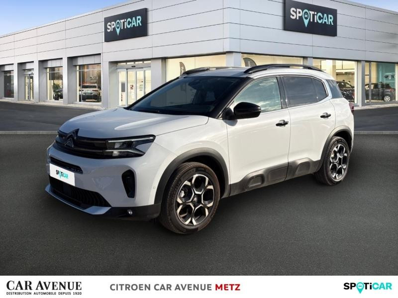 Occasion CITROEN C5 Aircross 1.2 Hybride 145ch MAX boite automatique 2025 Blanc Okénite (M) 30590 € à Metz