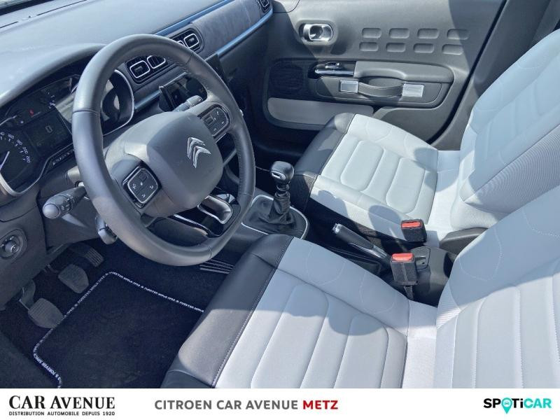 Occasion CITROEN C3 1.2 PureTech 110ch S&S ELLE 2022 Gris Platinium (M) - Blanc Opale 12890 € à Metz
