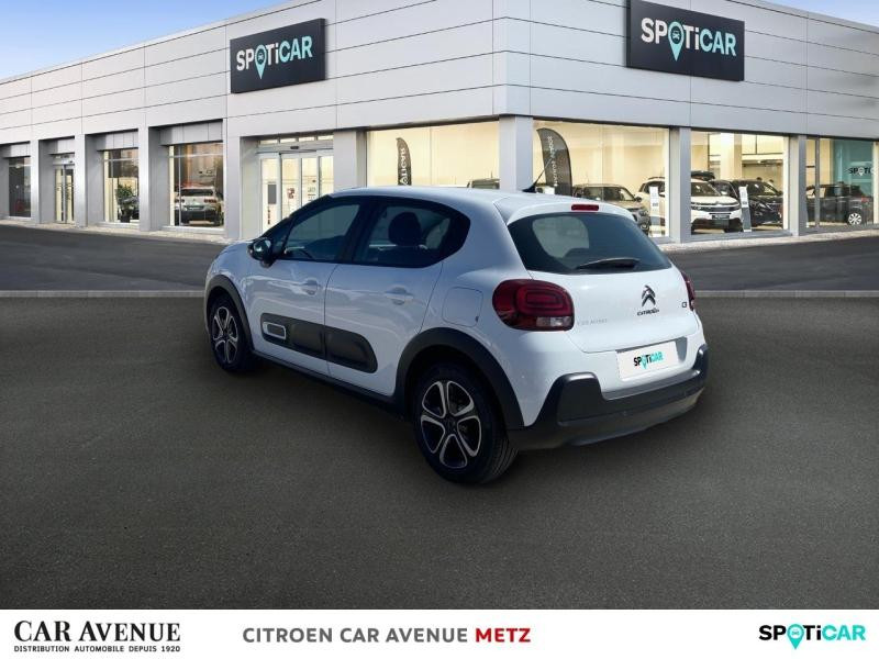 Occasion CITROEN C3 1.2 PureTech 110ch S&S Feel Pack 124g 2021 Blanc Banquise (O) 10290 € à Metz