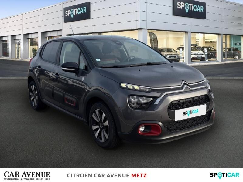 Occasion CITROEN C3 1.2 PureTech 83ch S&S C-Series 2020 Gris Platinium (M) - Noir Onyx 10190 € à Metz