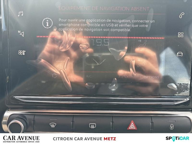 Occasion CITROEN C3 1.2 PureTech 83ch S&S Feel Pack 2021 Blanc Banquise (O) - Noir Onyx 9240 € à Metz