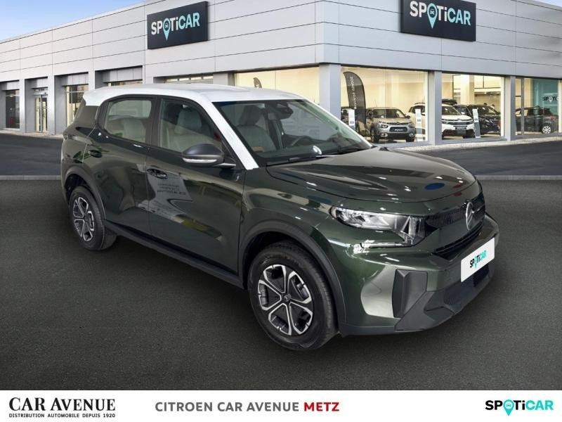 Occasion CITROEN C3 Aircross 1.2 Turbo 100ch YOU 2025 Vert Montana (M) + Blanc Opale 20600 € à Metz