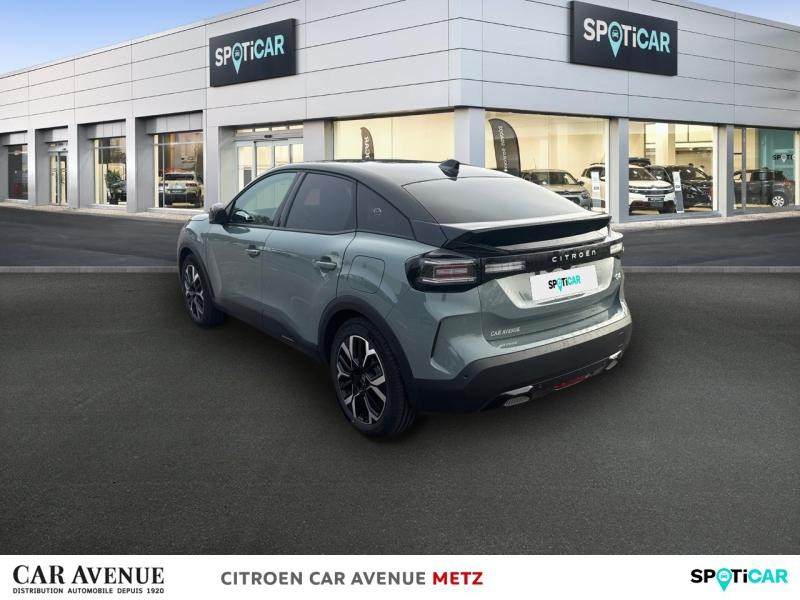 Occasion CITROEN C4 Electrique 156ch (autonomie étendue) MAX Automatique 2025 Manhattan Green (O) - Toit Noir Perla 35900 € à Metz