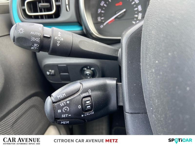 Used CITROEN C3 1.2 PureTech 110ch S&S Shine Pack  EAT6 2021 Blanc Banquise (O) - Bleu Emeraude € 12890 in Metz