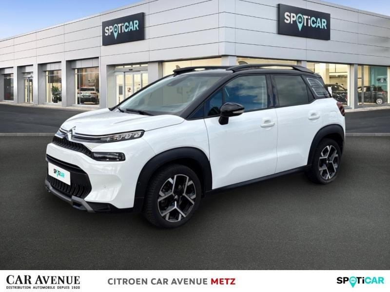Used CITROEN C3 Aircross PureTech 130ch S&S Shine Pack EAT6 2023 Blanc Banquise (O) + Noir Perla Nera € 16540 in Metz