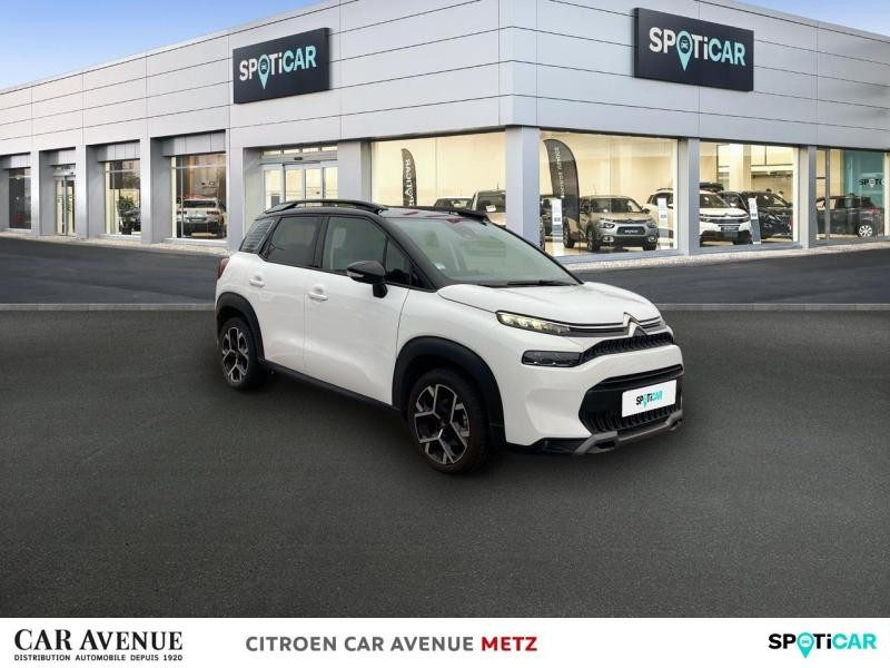 Used CITROEN C3 Aircross PureTech 130ch S&S Shine Pack EAT6 2022 Blanc Banquise (O) + Noir Perla Nera € 16490 in Metz