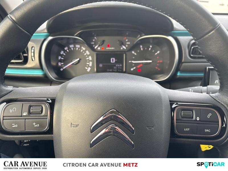 Used CITROEN C3 1.2 PureTech 83ch S&S Feel Pack 2020 Blanc Banquise (O) - Bleu Emeraude € 9890 in Metz