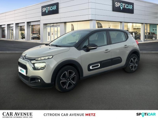 Used CITROEN C3 1.2 PureTech 110ch S&S Shine EAT6 2021 Sable (N) - Noir Onyx € 12,890 in Metz