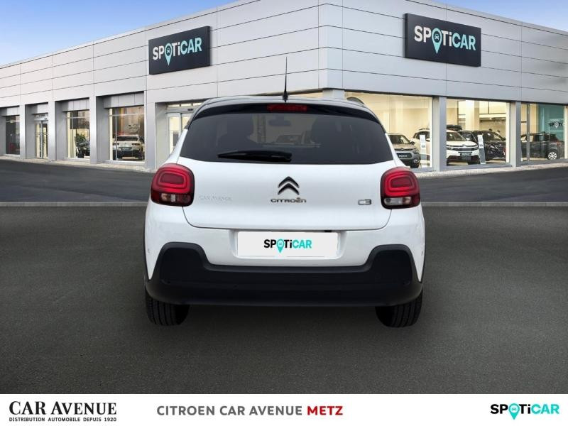Used CITROEN C3 1.2 PureTech 110ch S&S Shine EAT6 2020 Blanc Banquise (O) - Noir Onyx € 11990 in Metz