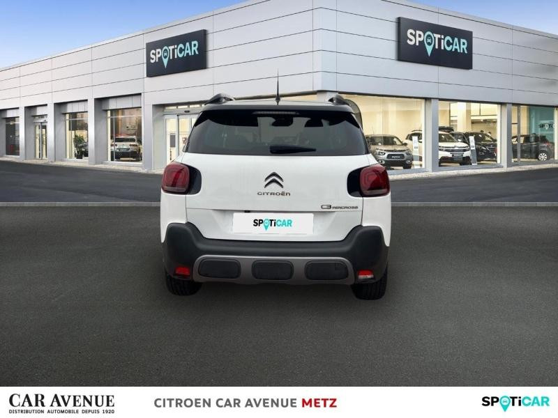 Used CITROEN C3 Aircross PureTech 130ch S&S Shine Pack EAT6 2022 Blanc Banquise (O) + Noir Perla Nera € 16490 in Metz