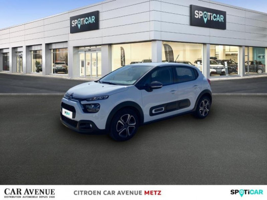 Used CITROEN C3 1.2 PureTech 110ch S&S Feel Pack 124g 2021 Blanc Banquise (O) € 10,040 in Metz