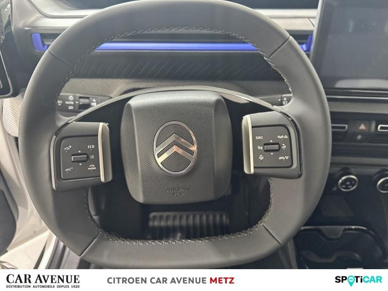 Occasion CITROEN C3 1.2 Hybride 100ch PLUS 2025 Blanc Banquise (O) - Noir Perla Nera 21570 € à Metz