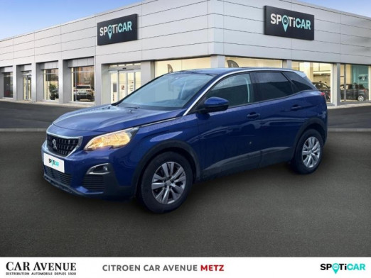 Occasion PEUGEOT 3008 1.2 PureTech 130ch Active S&S EAT8  6cv 2020 Bleu Magnetic (M) 16 740 € à Metz