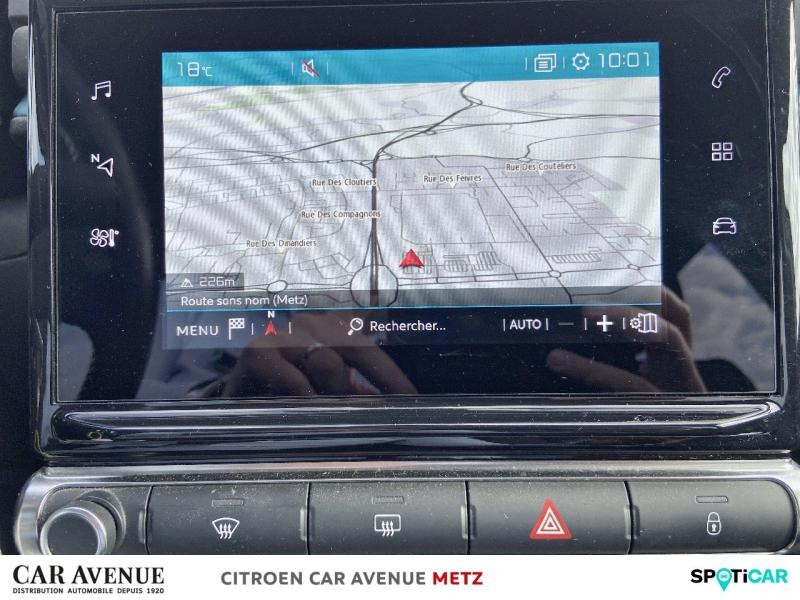 Used CITROEN C3 1.2 PureTech 110ch S&S Shine Pack  EAT6 2021 Blanc Banquise (O) - Bleu Emeraude € 12890 in Metz