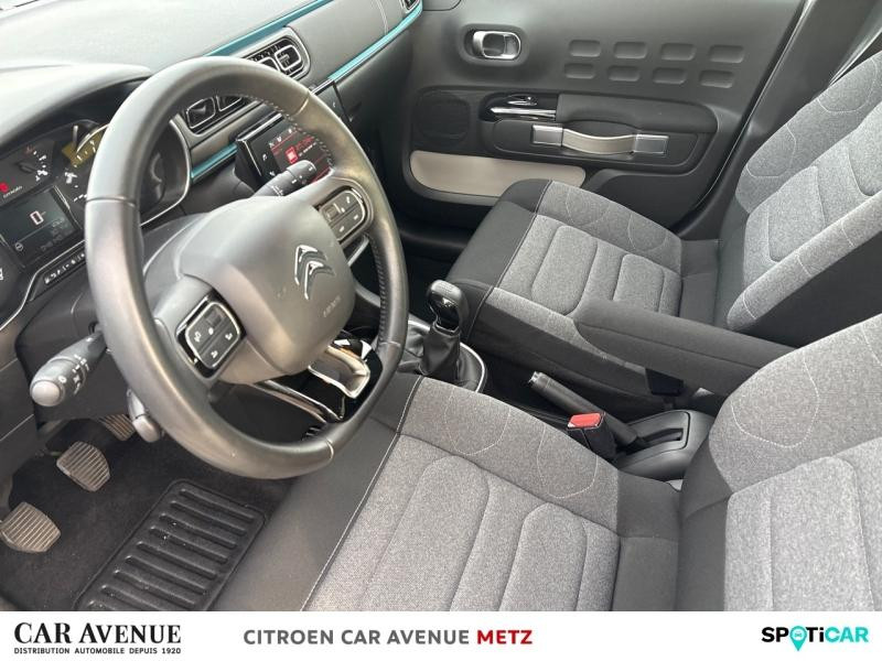Used CITROEN C3 1.2 PureTech 83ch S&S Feel Pack 2020 Blanc Banquise (O) - Bleu Emeraude € 9890 in Metz