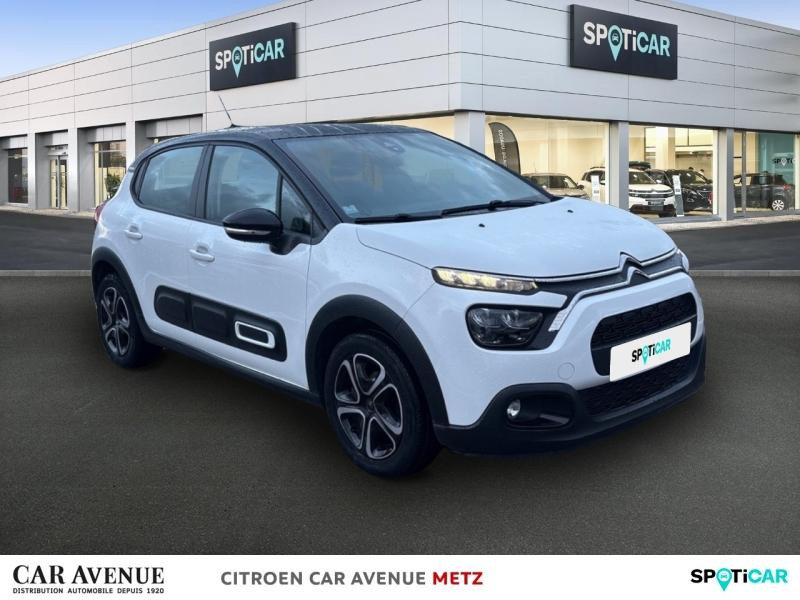 Occasion CITROEN C3 1.2 PureTech 83ch S&S Feel Pack 2021 Blanc Banquise (O) 10740 € à Metz