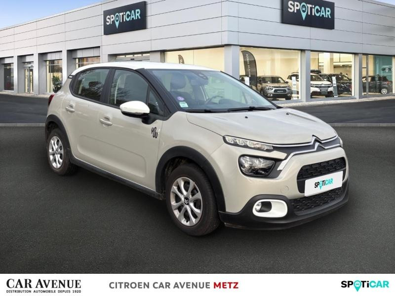 Used CITROEN C3 1.2 PureTech 83ch S&S YOU! 2021 Sable (N) - Blanc Opale € 10490 in Metz