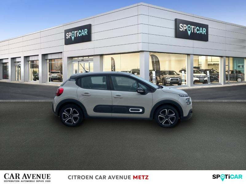 Occasion CITROEN C3 1.2 PureTech 83ch S&S Feel Pack 2021 Sable (N) - Noir Onyx 9900 € à Metz