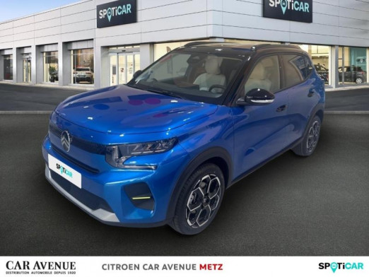 Occasion CITROEN C3 Electrique 113ch, autonomie confort, MAX 2025 Bright Blue (M) -  Toit Noir Perla Nera 28 920 € à Metz