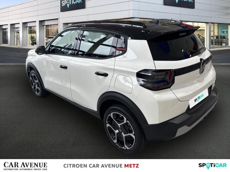 Occasion CITROEN C3 1.2 Hybride 100ch PLUS 2025 Blanc Banquise (O) - Noir Perla Nera 21570 € à Metz