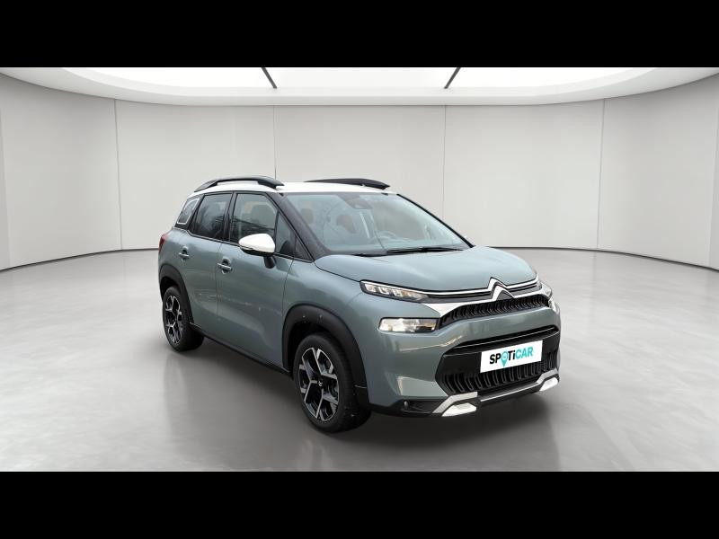 Used CITROEN C3 Aircross PureTech 130ch S&S Shine Pack EAT6 2023 Kaki Grey (O) - Blanc Opale € 18790 in Metz