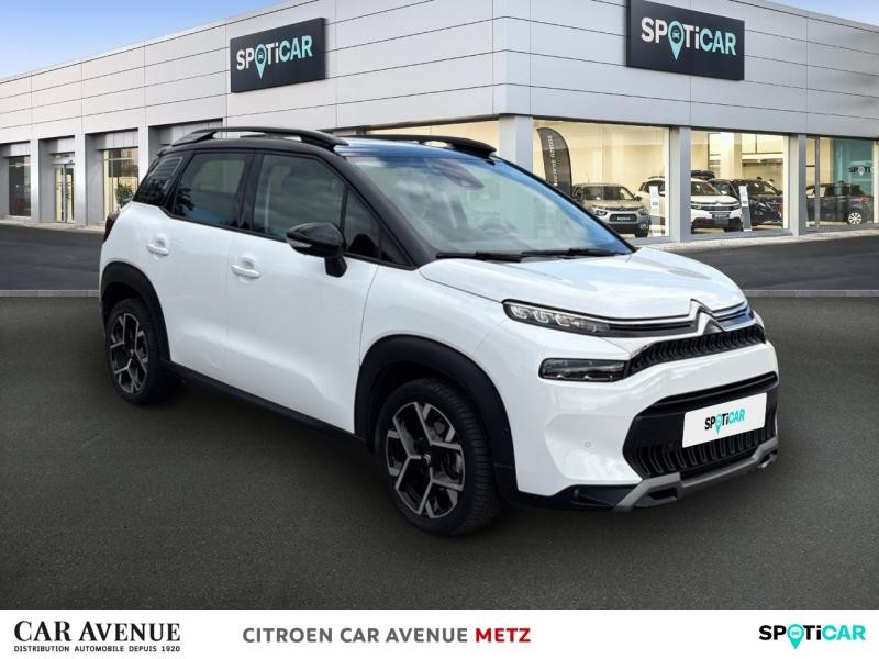 Used CITROEN C3 Aircross PureTech 130ch S&S Shine Pack EAT6 2023 Blanc Banquise (O) + Noir Perla Nera € 16540 in Metz