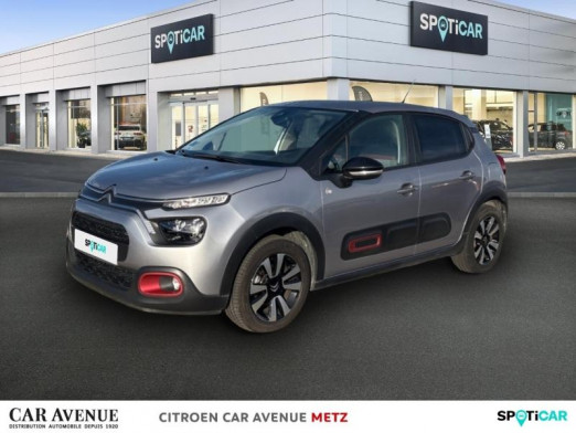 Used CITROEN C3 1.2 PureTech 110ch S&S C-Series 120-121g 2022 Gris Acier (M) € 11,490 in Metz