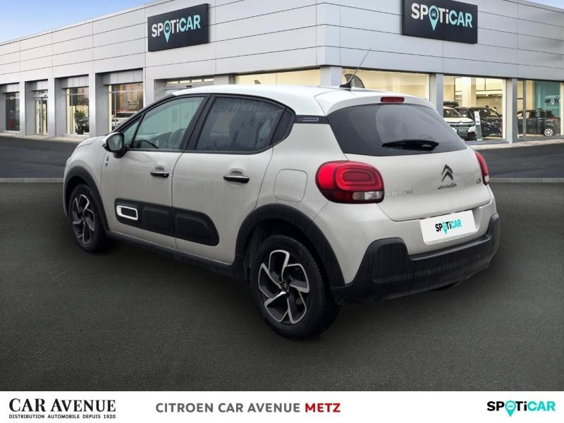 Occasion CITROEN C3 1.2 PureTech 110ch S&S Saint James 121g 2021 Sable (N) - Blanc Opale 10990 € à Metz