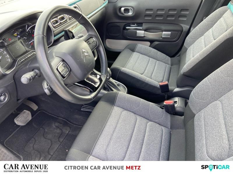 Used CITROEN C3 1.2 PureTech 110ch S&S Shine Pack  EAT6 2021 Blanc Banquise (O) - Bleu Emeraude € 12890 in Metz