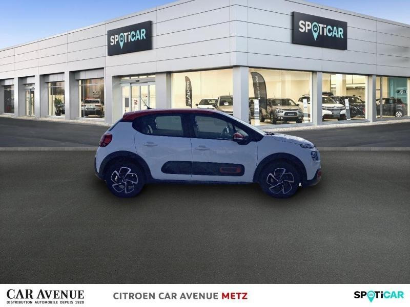 Occasion CITROEN C3 1.5 BlueHDi 100ch S&S Shine Business E6.d 2021 Blanc Banquise (O) - Rouge Aden 11640 € à Metz