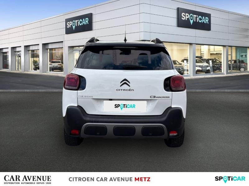 Used CITROEN C3 Aircross PureTech 130ch S&S Shine Pack EAT6 2023 Blanc Banquise (O) + Noir Perla Nera € 16540 in Metz