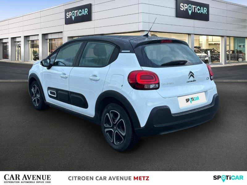 Occasion CITROEN C3 1.2 PureTech 83ch S&S Feel Pack 2021 Blanc Banquise (O) 10740 € à Metz