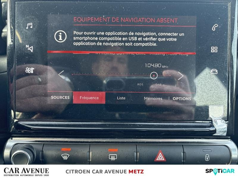 Occasion CITROEN C3 1.2 PureTech 110ch S&S Feel Pack 124g 2021 Sable (N) - Blanc Opale 10540 € à Metz