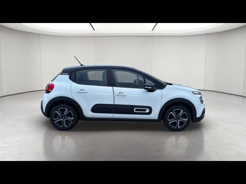Used CITROEN C3 1.2 PureTech 83ch S&S Feel Pack 2021 Blanc Banquise (O) - Noir Onyx € 10990 in Metz