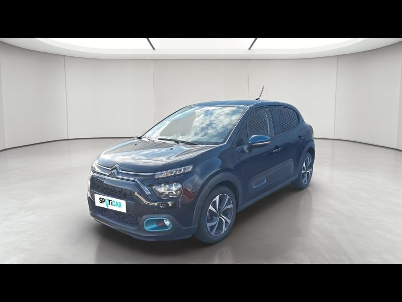 Occasion CITROEN C3 1.2 PureTech 110ch S&S Shine EAT6 2020 Noir Perla Nera (N) - Bleu Emeraude 12490 € à Metz