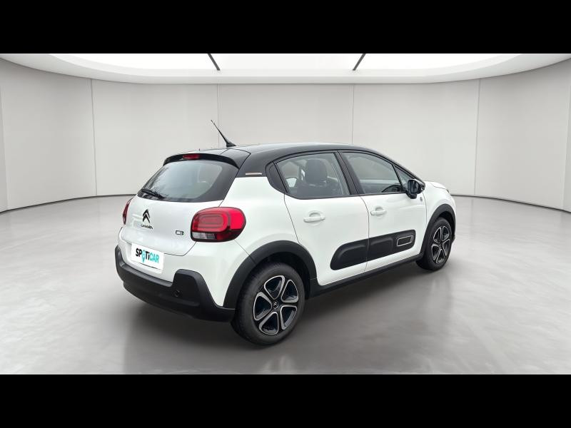 Occasion CITROEN C3 1.2 PureTech 83ch S&S C-Series 123g 2023 Blanc Banquise (O) - Noir Perla Nera 12290 € à Metz