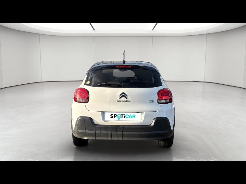 Occasion CITROEN C3 1.2 PureTech 110ch S&S Shine Pack  EAT6 2021 Blanc Banquise (O) - Noir Onyx 13390 € à Metz