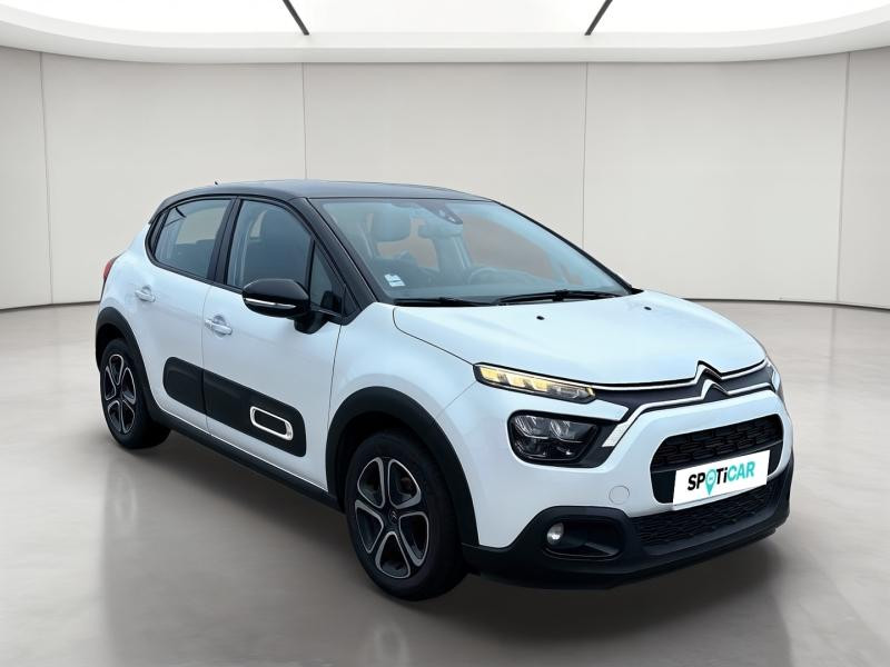 Occasion CITROEN C3 1.2 PureTech 83ch S&S Feel Pack 2021 Blanc Banquise (O) 10190 € à Metz