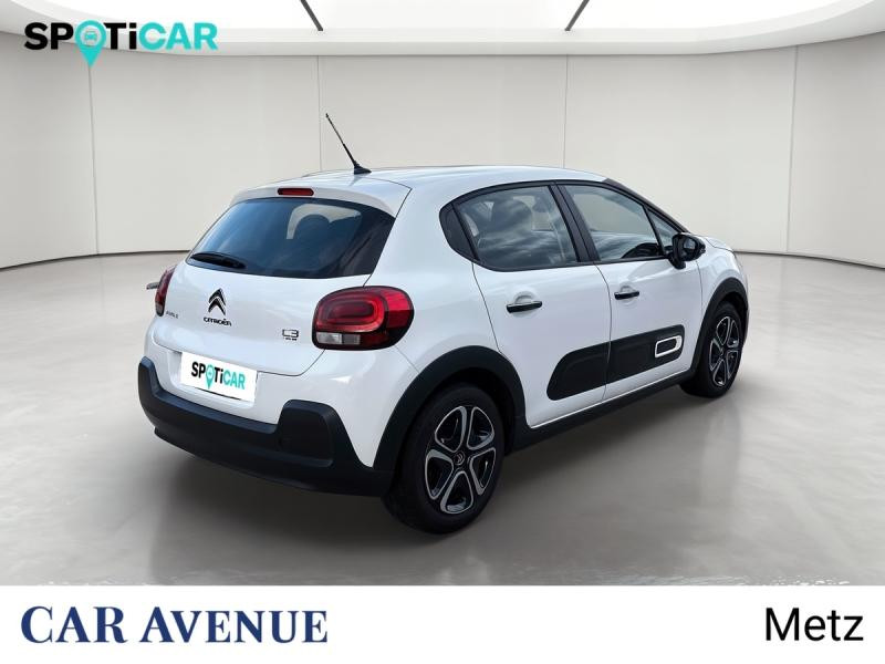 Used CITROEN C3 1.2 PureTech 110ch S&S Shine EAT6 2022 Blanc Banquise (O) € 13890 in Metz